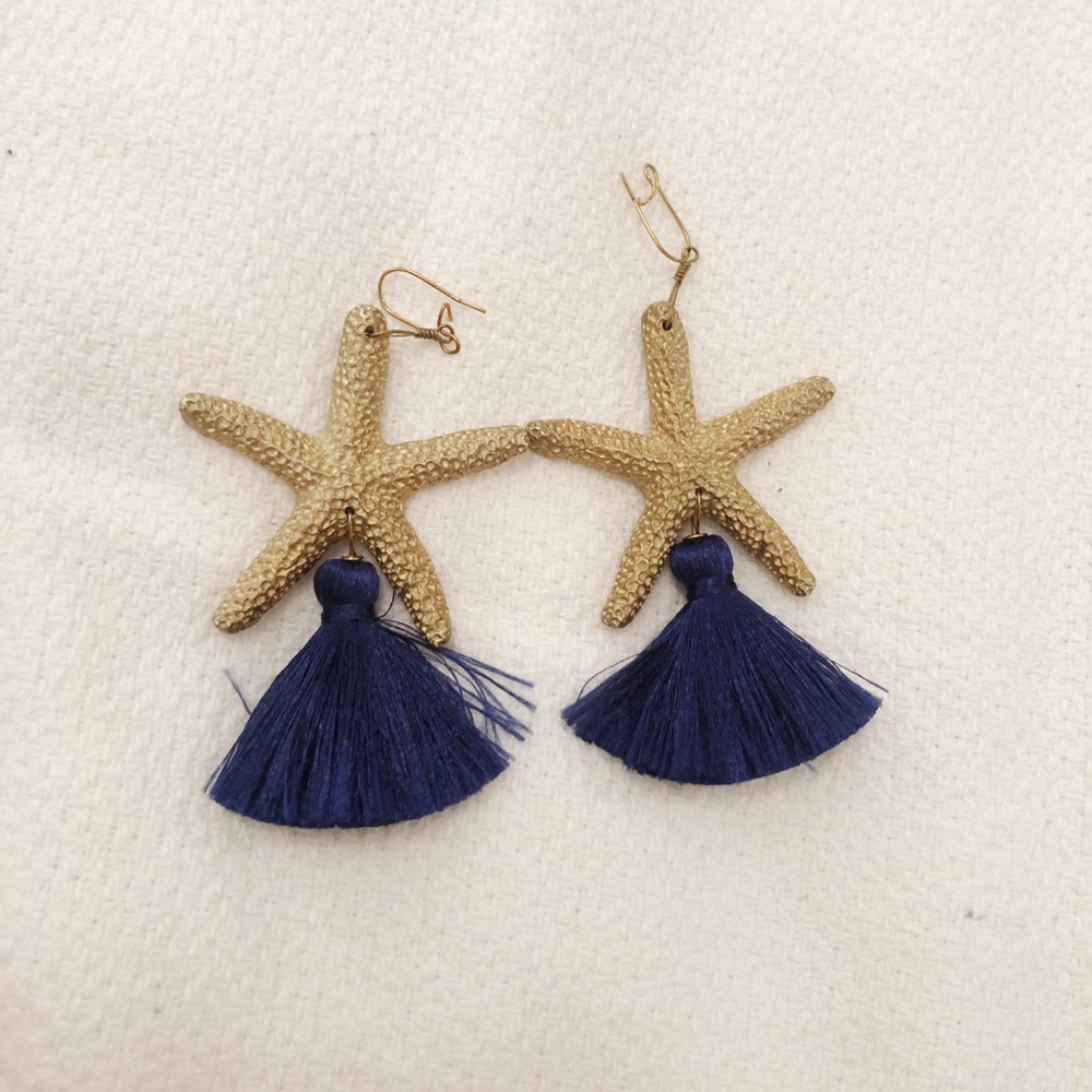 Starfish Statement Earrings